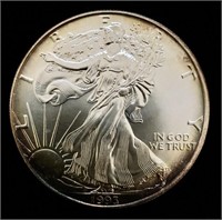 BB 1993 American Eagle .999 Silver Dollar
