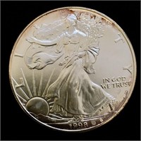 BB 1998 American Eagle Silver Dollar .999