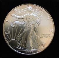 BB 1999 American Eagle Silver Dollar .999 Fine