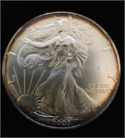 BB 2002 American Eagle Silver Dollar