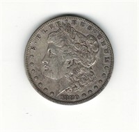 BB 1880-O VF Morgan Silver Dollar