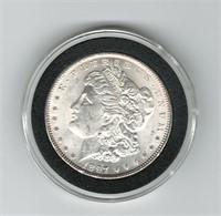 BB 1897 Uncirculated Morgan Silver Dollar