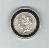 BB 1901-O Uncirculated Morgan Silver Dollar