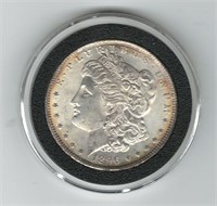 BB 1896 Morgan Silver Dollar UNC