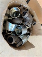 S- BOX OF MISC. PIPE FITTINGS
