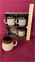 Hanging mug shelf and mugs