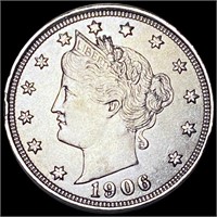 1906 Liberty Victory Nickel NEARLY UNCIRCULATED