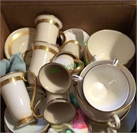 Box lot - Lenox China and other small plates