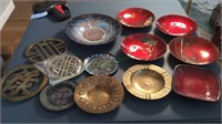 Miscellaneous lot - Japanese lacquer ware rice