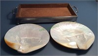 Miscellaneous lot - silver plate silverware box -