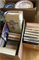 Books - two box lot - the Jerusalem Bible, other