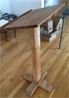 Wooden lectern - oak wooden lectern