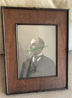 Antique framed photograph of James Albert Garland