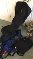 Travel bags - garment bags, a lot of six, Ricardo