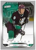 Corey Perry 2005-06 Victory Rookie card