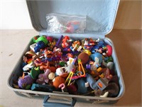 VINTAGE PENNEYS SUITCASE W/ KIDS MEAL TOYS