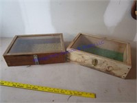 HOMEMADE DISPLAY BOXES