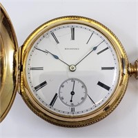 ROCKFORD POCKET WATCH - 18K GOLD - 1885 - 8s