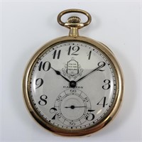 HAMILTON POCKET WATCH - 1919 - 17j - 12s