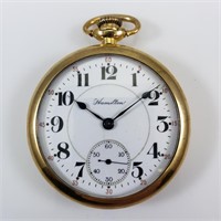 HAMILTON POCKET WATCH - 1917 - 21j - 16s