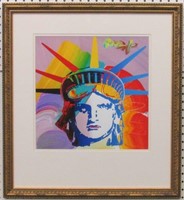 Liberty Giclee by Peter Max