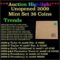 **UNOPENED** 2009 United States Mint Set 36 Coins