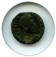 Obverse: Constantius II, DNCONSTAN-TINSPFAVG,