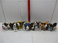 12 Stuffed Puppies