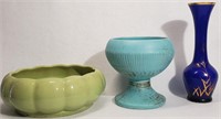 Green Blues Ceramic & Glass