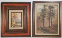 Framed Nature Paintings