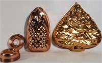 Copper Toned Molds