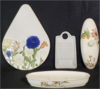 Ceramic Floral Kitchen Items