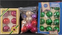 Glass Ball Christmas Tree Ornaments