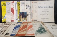 Large Assortment of Piano Sheet Music
