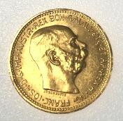 1915 20 Corona Austrian Gold Coin