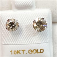 10K WHITE GOLD MOISSANITE(1.5CT)