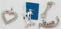 Sterling Silver Charms and Sterling Silver and