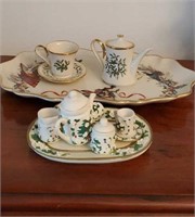 Miniature tea set collection