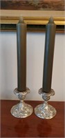 Godinger silver art company candlesticks