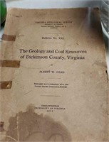 The geology & Coal resources of Dickenson Co