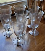 Group of 7 glasses