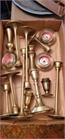 Group of candleholders