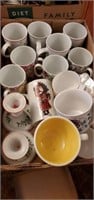 Collection of cups