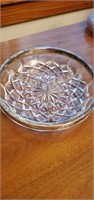Silver plated divided dish