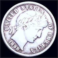 1898-S Seated Liberty Dime LIGHTLY CIRCULATED