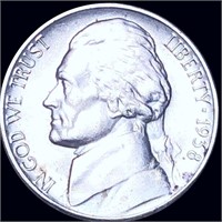 1938 Jefferson Nickel CLOSELY UNCIRCULATED