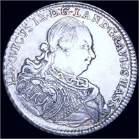 1772 German Silver Thaler NEARLY UNC