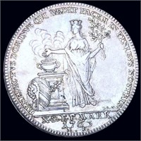 1763 Germany Silver Thaler NEARLY UNC