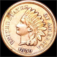 1859 Indian Head Penny CLOSELY UNCIRCULATED
