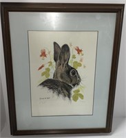 Limited Edition Bunny Wall Art
